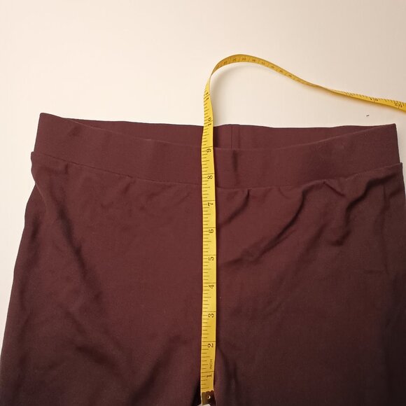 Philosophy Leggings Size S Mid Rise Skinny Leg Brown Color - Picture 7 of 9